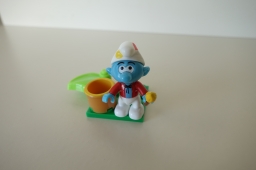 Mega Bloks - Figurine Schtroumpf Peintre