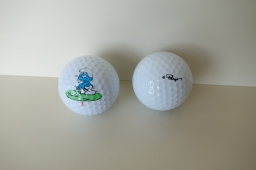 Balle de golf - Schtroumpf Peureux - Numéro 3
