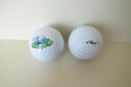 Balle de golf - Schtroumpf - Numéro 2