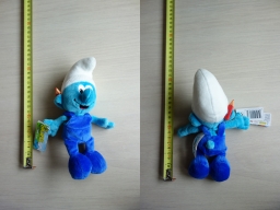 JAKKS Pacific - Peluche Schtroumpf Bricoleur