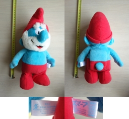 Peluche mécanique Grand Schtroumpf