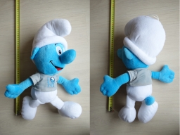 Peluche Schtroumpf avec tee-shirt NY