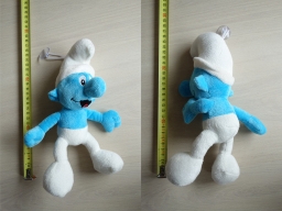 Fake - Peluche Schtroumpf avec ventouse