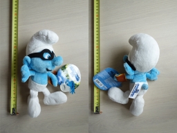 JAKKS Pacific - Peluche Schtroumpf à Lunettes