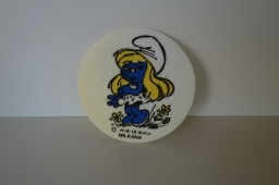 Sous-verre Schtroumpfette