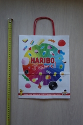 Haribo - Sac en papier "J'adore"