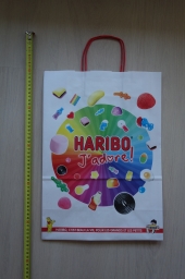 Haribo - Sac en papier "J'adore"