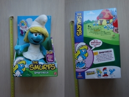 Peluche qui parle avec DVD - Schtroumpfette