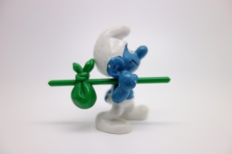 Schtroumpf au baluchon (voyageur)