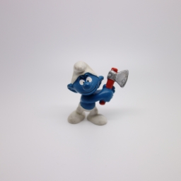 Schtroumpf bûcheron