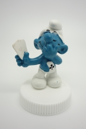 Schtroumpf joueur de cartes