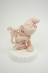 Schtroumpf avec harpe