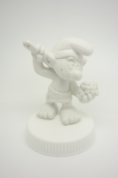 Schtroumpf qui se lave (sauna)