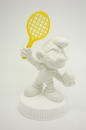 Schtroumpf joueur de tennis