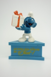 Schtroumpf avec cadeau