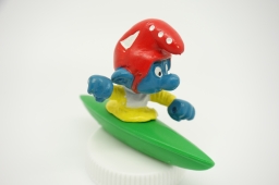 Schtroumpf avec canoë kayak