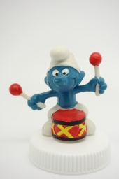 Schtroumpf au tambour