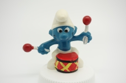 Schtroumpf au tambour