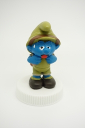 Schtroumpf explorateur fatigué