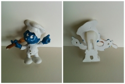 Clip Schtroumpf Cuisinier