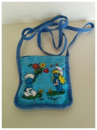 Porte-monnaie Schtroumpf & Schtroumpfette