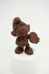 Schtroumpf avec biscuit