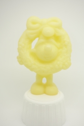 Schtroumpf avec couronne de Noël