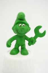 Schtroumpf mécanicien (bricoleur)