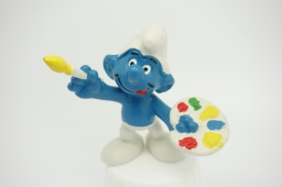 Schtroumpf peintre/artiste