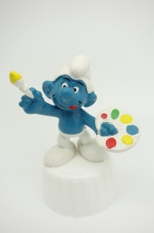 Schtroumpf peintre/artiste