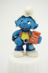 Schtroumpf frimeur avec canette