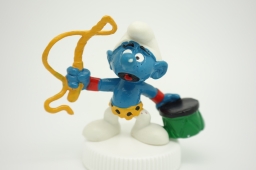 Schtroumpf dompteur