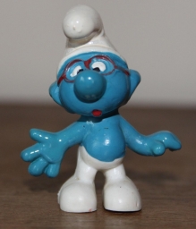 Schtroumpf à lunettes