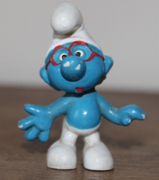 Schtroumpf à lunettes