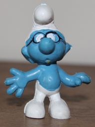 Schtroumpf à lunettes