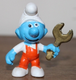 Schtroumpf mécanicien