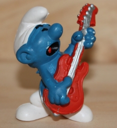 Schtroumpf guitariste