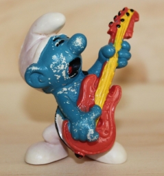Schtroumpf guitariste