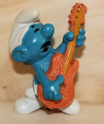 Schtroumpf guitariste