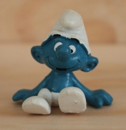 Schtroumpf assis (grand)