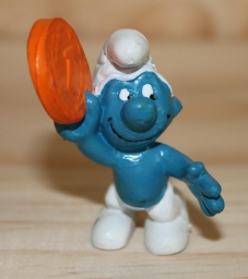 Schtroumpf avec pièce (petit)