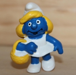 Schtroumpfette avec panier