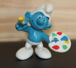 Schtroumpf peintre/artiste