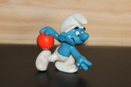 Schtroumpf joueur de bowling