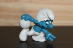 Schtroumpf joueur de bowling