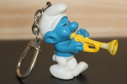 Schtroumpf à la trompette