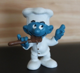 Schtroumpf chef cuisinier