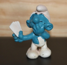 Schtroumpf joueur de cartes