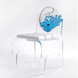 Chaise en acrylique pour enfants