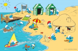 Les Schtroumpfs à la mer